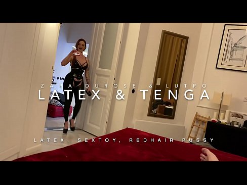 ❤️ Redheaded stepsister in latex costume yakasvirwa na stepbrother ❌ ❌